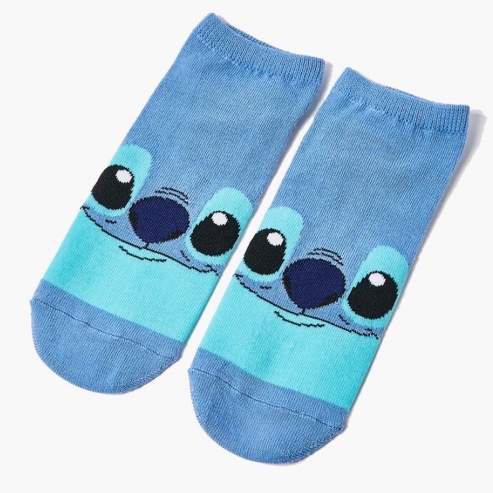 Stitch Graphic Ankle Socks